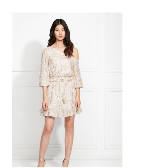 Rachel Zoe Flora One-Shoulder Dress 0 - Picture 3 of 8